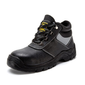 MKsafety® - MK0317 - Black leather work boots-1