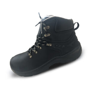 MKsafety® - MK0318 - Black high cut leather work boots