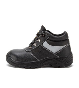 MKsafety® - MK0317 - Black leather work boots-3