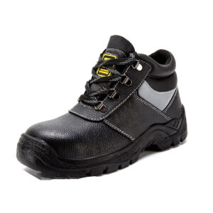 MKsafety® - MK0317 - Black leather work boots