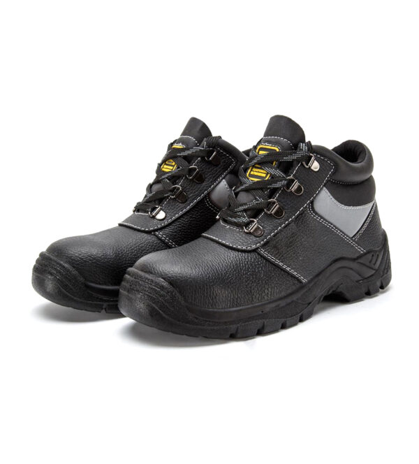 MKsafety® - MK0317 - Black leather work boots-2