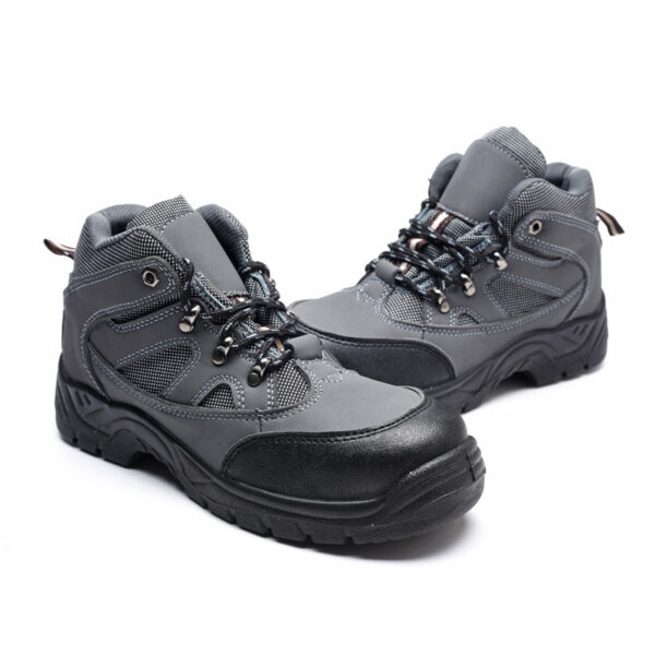 MKsafety® - MK0370 - Men's black leather work boots-4