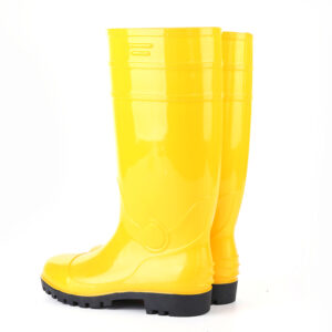 MKsafety® - MK0805 - PVC yellow safety work boots-2