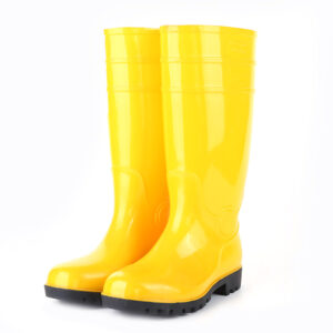 MKsafety® - MK0805 - PVC yellow safety work boots