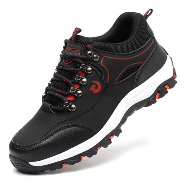 MKsafety® - MK0149 - Black leather steel toe work shoes