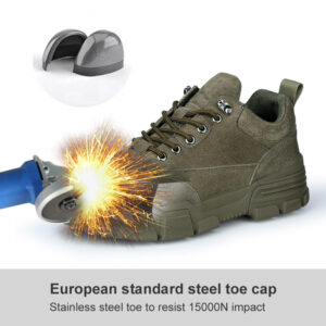 MKsafety® - MK0252 - Suede waterproof work boots-1
