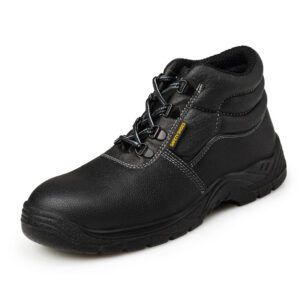 MKsafety® - MK0302 - Black steel cap oil proof work boots-4