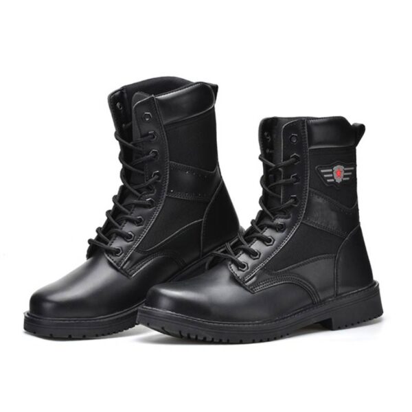 MKsafety® - MK0574 - Construction genuine leather military boots-3