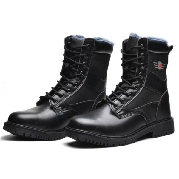 MKsafety® - MK0574 - Construction genuine leather military boots-2