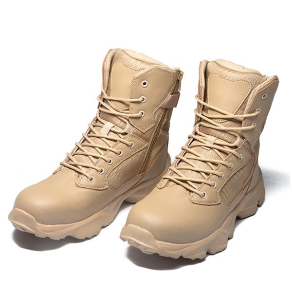 MKsafety® - MK0577 - High-top breathable men's military boots-3