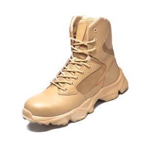 MKsafety® - MK0577 - High-top breathable men's military boots
