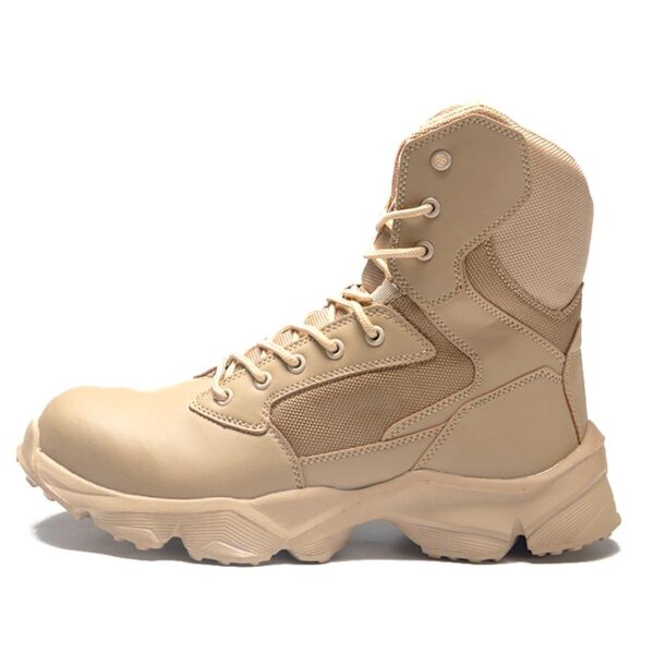 MKsafety® - MK0577 - High-top breathable men's military boots-2