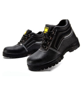 MKsafety® - MK0328 - Black oil acid resistant sole safety shoes-2