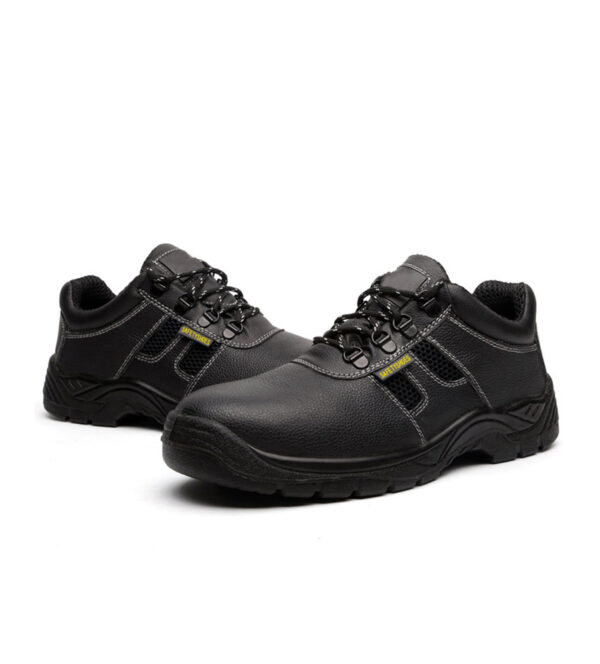 MKsafety® - MK0106 - Men's black steel toe low cut safety shoes-2