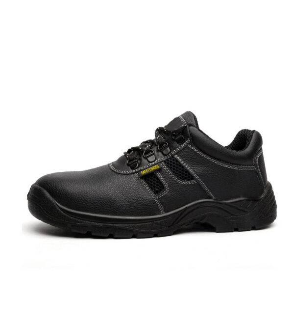 MKsafety® - MK0106 - Men's black steel toe low cut safety shoes-1
