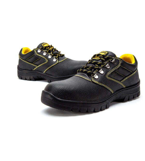 MKsafety® - MK0127 - Black non slip work construction safety shoes-2
