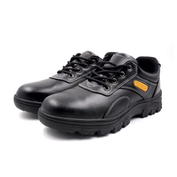 MKsafety® - MK0188 - Rubber SRC non slip sole men's leather slip on work boots-2