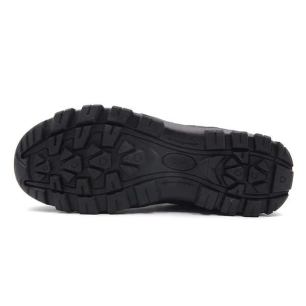 MKsafety® - MK0188 - Rubber SRC non slip sole men's leather slip on work boots-3