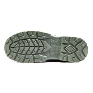 MKsafety® - MK0192 - Reflective strip design black leather steel toe work shoes-3