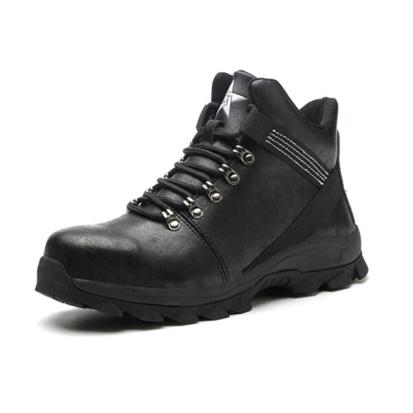 Best-selling grained cowhide industrial safety boots
