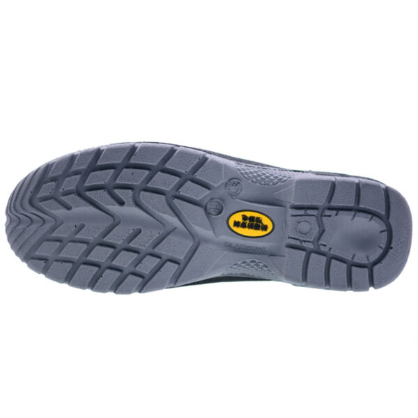 MKsafety® - MK0385 - Basic waterproof anti smash black lace up work boots-2