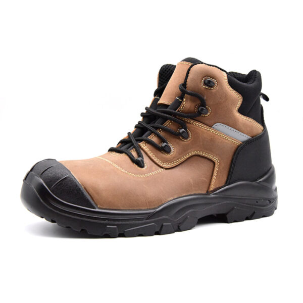 MKsafety® - MK0386 - Good looking and hot sale men's steel toe waterproof boots