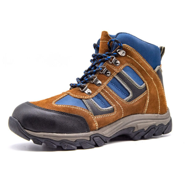 MKsafety® - MK0499 - Breathable and comfortable non slip suede steel toe boots