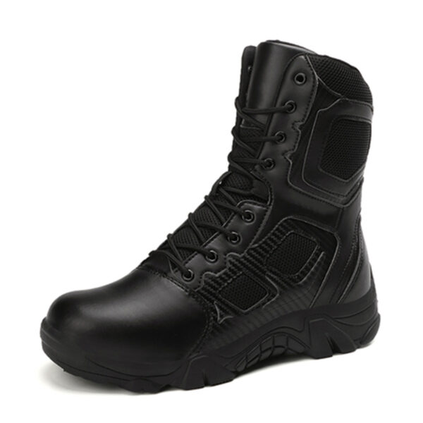 MKsafety® - MK0594- Steel toe military boots with safety protection