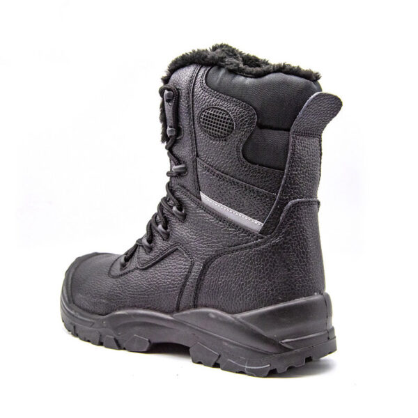 MKsafety® - MK0596- Comprehensive protection black steel toe military boots-2