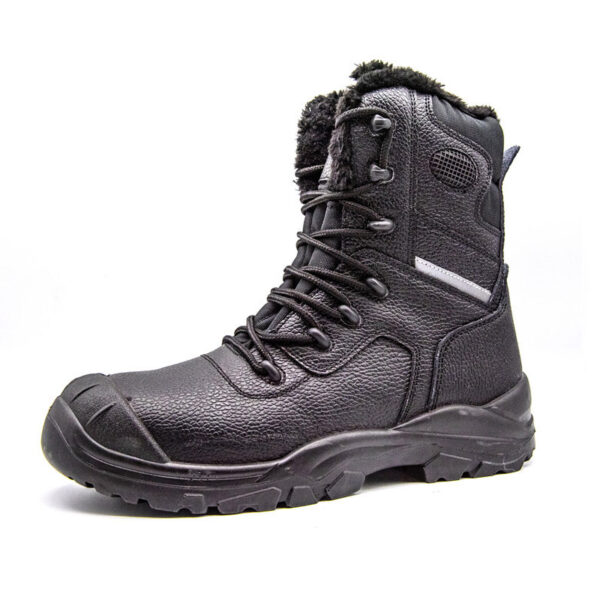 MKsafety® - MK0596- Comprehensive protection black steel toe military boots