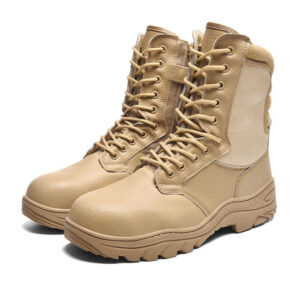 MKsafety® - MK0598- Two colors anti-skid waterproof steel toe military boots-2