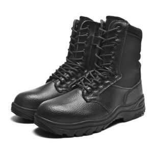MKsafety® - MK0598- Two colors anti-skid waterproof steel toe military boots-4
