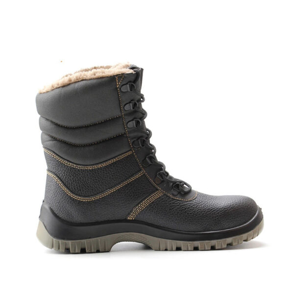MKsafety® - MK0599- Cold-resistant frost-resistant cotton wool lining military style safety boots-2