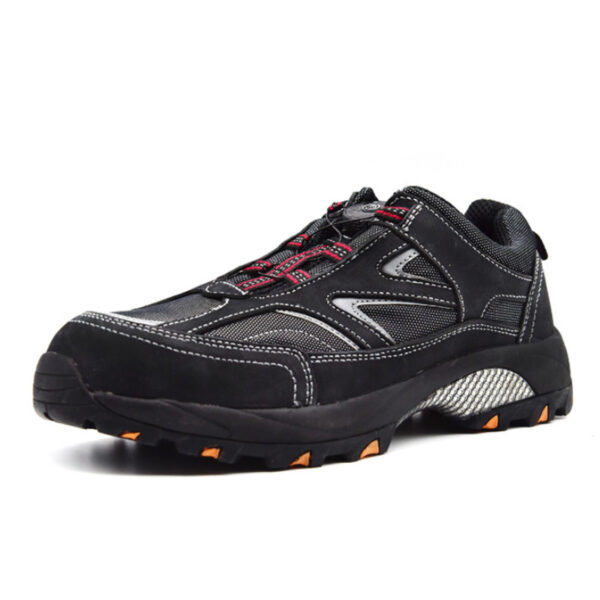 MKsafety® - MK1068- Suede leather and mesh non metal safety shoes