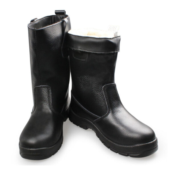 MKsafety® - MK1297 - Warm anti smashing and puncture oil field work boots-1