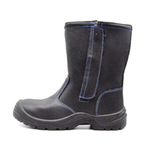 MKsafety® - MK1299 - Oil and acid and alkali resistant cotton lining steel toe boots for oil field-1