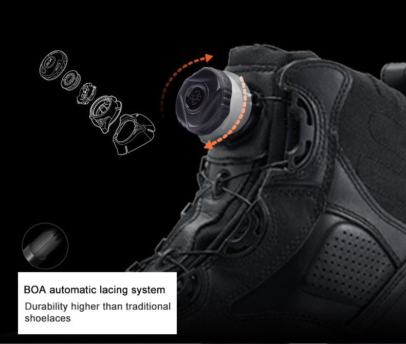 MKsafety® - MK1411- High top breathable water proof BOA tactical boots-details