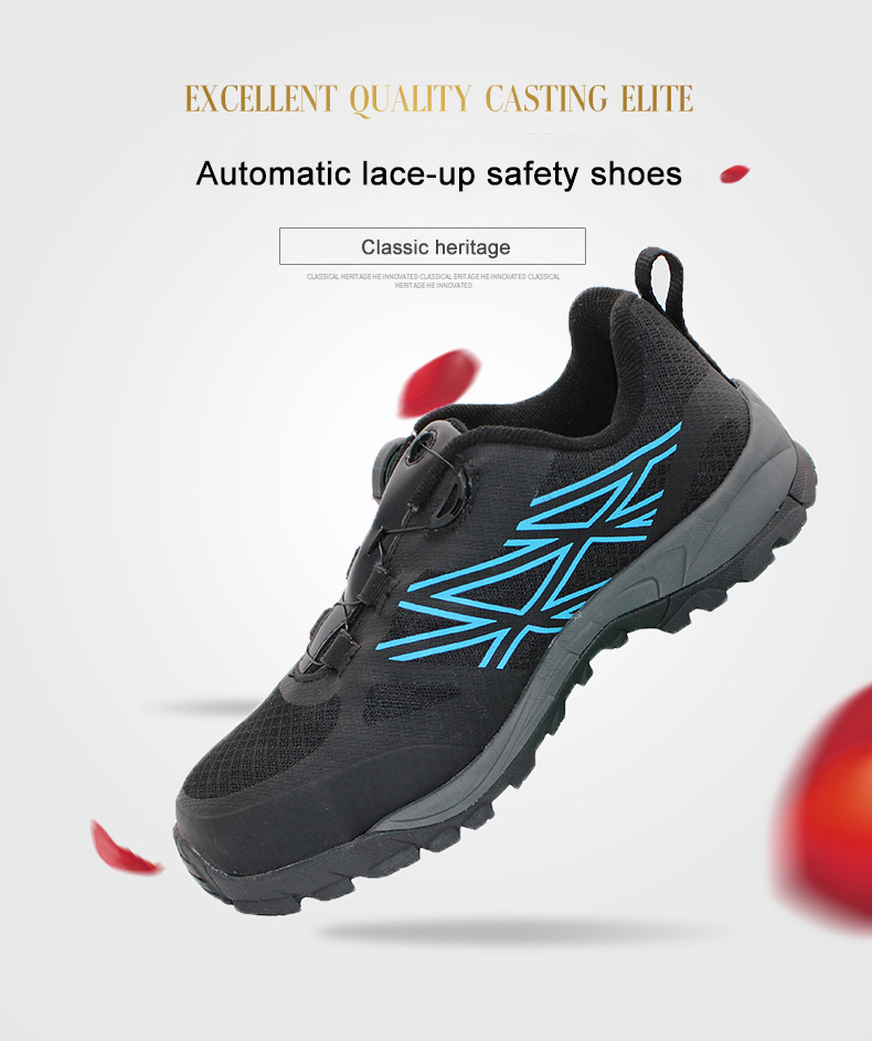MKsafety® - MK1402- New design steel toe cap light BOA work shoes