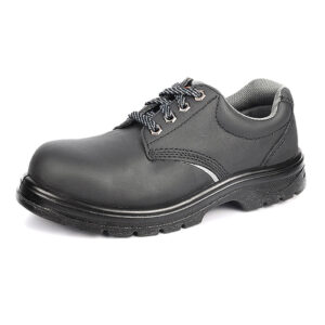 MKsafety® - MK0157 - Low cut black steel toe executive safety shoes