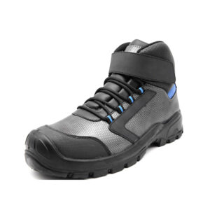 MKsafety® - MK0315- Black technology velcro steel toe cap safety trainers