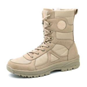MKsafety® - MK0550 - High cut desert color steel toe cap combat boots