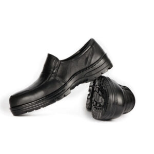 MKsafety® - MK0901 - Black non lace one-step executive safety shoes-3