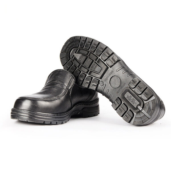 MKsafety® - MK0901 - Black non lace one-step executive safety shoes