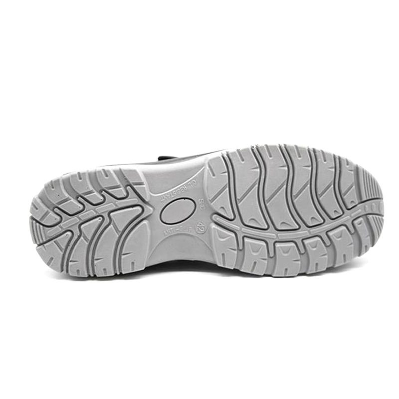 MKsafety® - MK0134 - Black velcro design steel toe cap sandals for summer-2