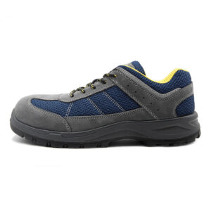 MKsafety® - MK0220 - Breathable mesh and leather good work shoes for construction-2