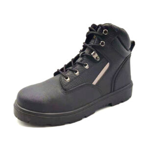 MKsafety® - MK0366 - High quality leather steel plate men's construction work boots