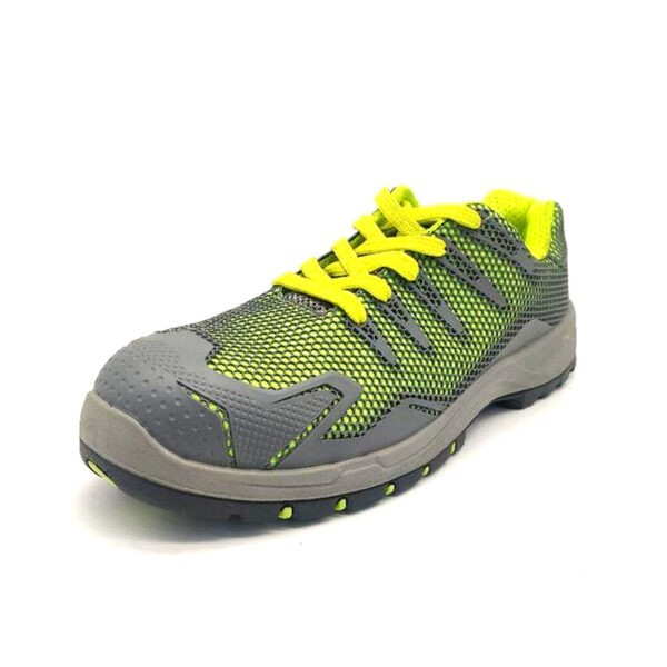 MKsafety® - MK1022 - Green steel toe cap anti skid men's breathable work shoes