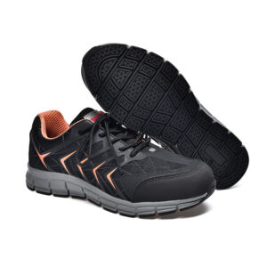 MKsafety® - MK1104 - Black KPU upper breathable S3 safety trainers-3