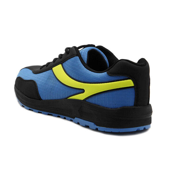 MKsafety® - MK1114 - Blue breathable mesh protective steel toe work trainers-2