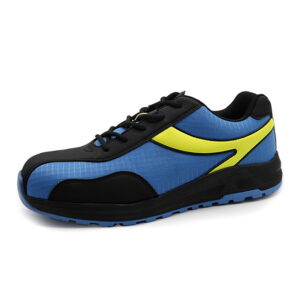 MKsafety® - MK1114 - Blue breathable mesh protective composite toe work trainers